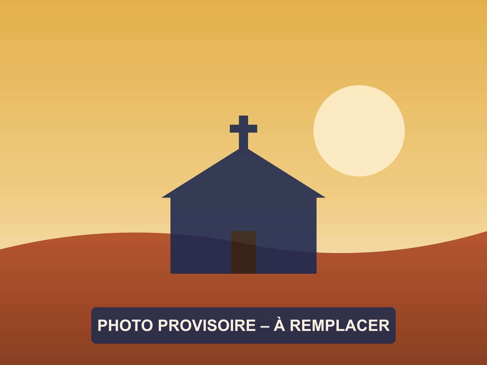 Photo provisoire : illustration d'une église (à remplacer par une vraie photo de l'Église centrale)